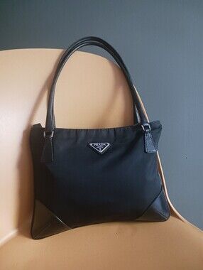 PRADA vintage Nylon/ Leather Tessuto ? Bag